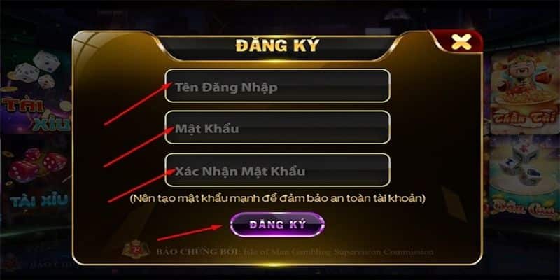 Hướng dẫn đăng ký 33win